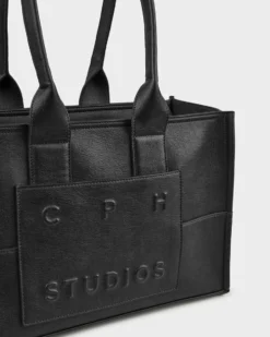 CPH BAG 16 recycled leather black