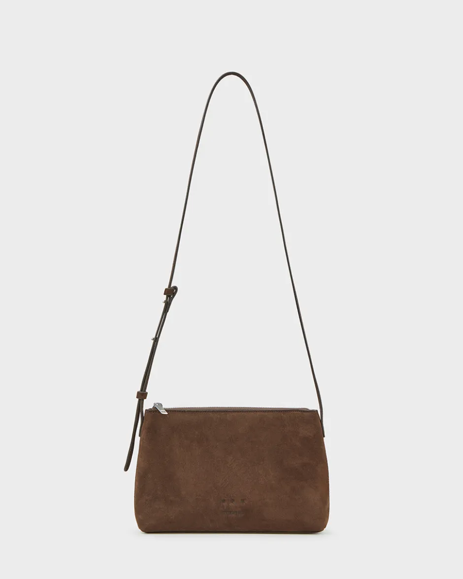 CPH BAG 7 recycled suede chocolate