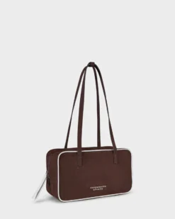 CPH BAG 25 recycled suede chocolate