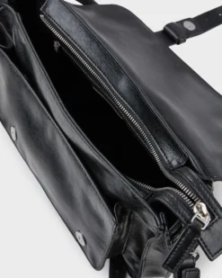 CPH BAG 9 recycled vintage leather black