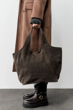 CPH BAG 582 vintage suede dark brown