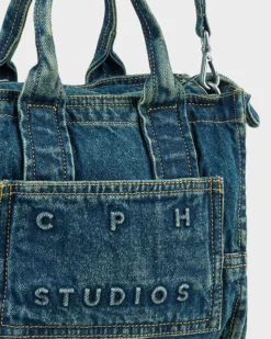 CPH BAG 4 washed denim blue