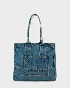 CPH BAG 5 washed denim blue