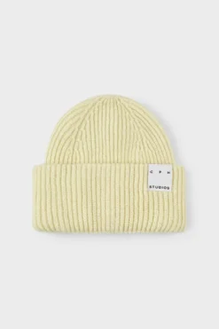 CPH BEANIE 3 wool butter yellow