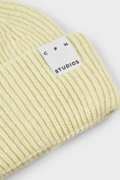 CPH BEANIE 3 wool butter yellow