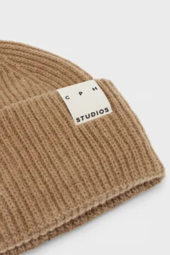 CPH BEANIE 3 wool mix brown