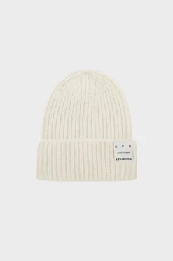 CPH BEANIE 6 wool mix ecru