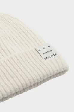 CPH BEANIE 6 wool mix ecru