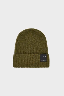 CPH BEANIE 4 wool mix green