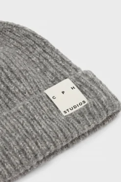 CPH BEANIE 4 wool mix grey