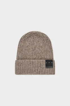 CPH BEANIE 4 wool mix light brown