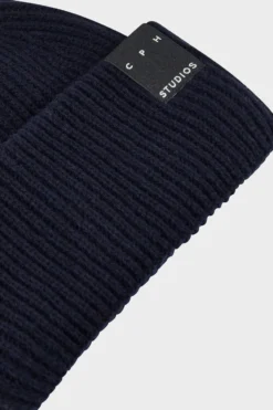 CPH BEANIE 3 wool mix navy blue