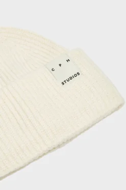 CPH BEANIE 3 wool mix off white
