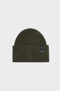 CPH BEANIE 3 wool mix olive