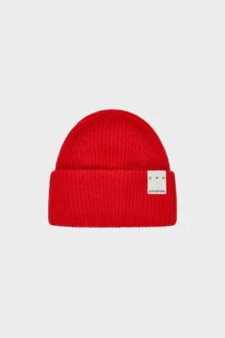 CPH BEANIE 3 wool mix red