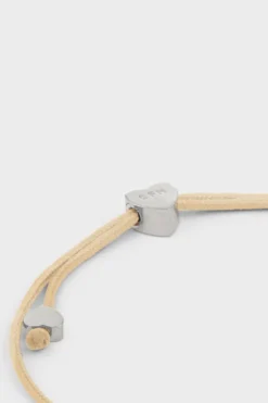 CPH BRACELET 2 balloon hearts silver/cream