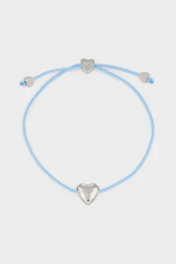 CPH BRACELET 2 balloon hearts silver/blue