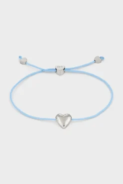 CPH BRACELET 2 balloon hearts silver/blue