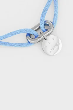 CPH BRACELET 3 cord silver/blue