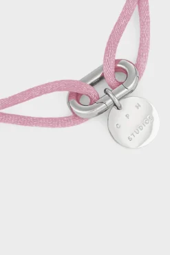 CPH BRACELET 3 cord silver/pink