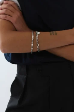 CPH BRACELET 5 edge silver
