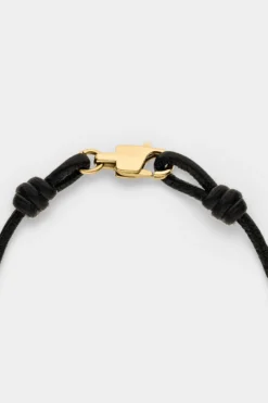 CPH BRACELET 15 leather charms gold