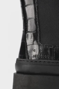CPH686 croco leather black