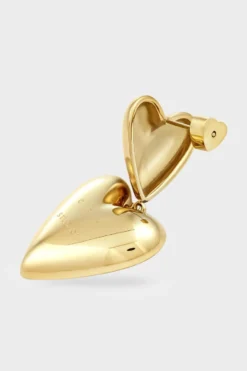CPH EARRING 1 bold hearts gold