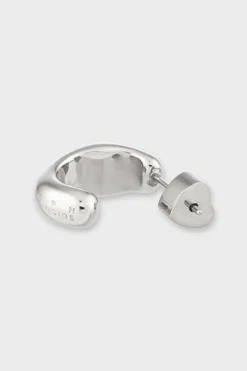 CPH EARRING 3 off shape silver