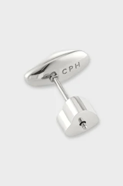 CPH EARRING 4 off shape silver