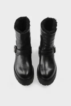 CPH900 grainy leather teddy black