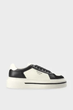 CPH181 leather mix black/cream beige