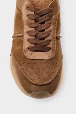 CPH740 leather mix new brown
