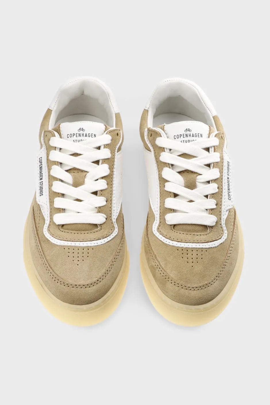 CPH90 leather mix sand/white