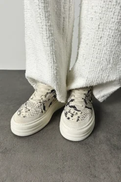 CPH191 leather mix snake cream