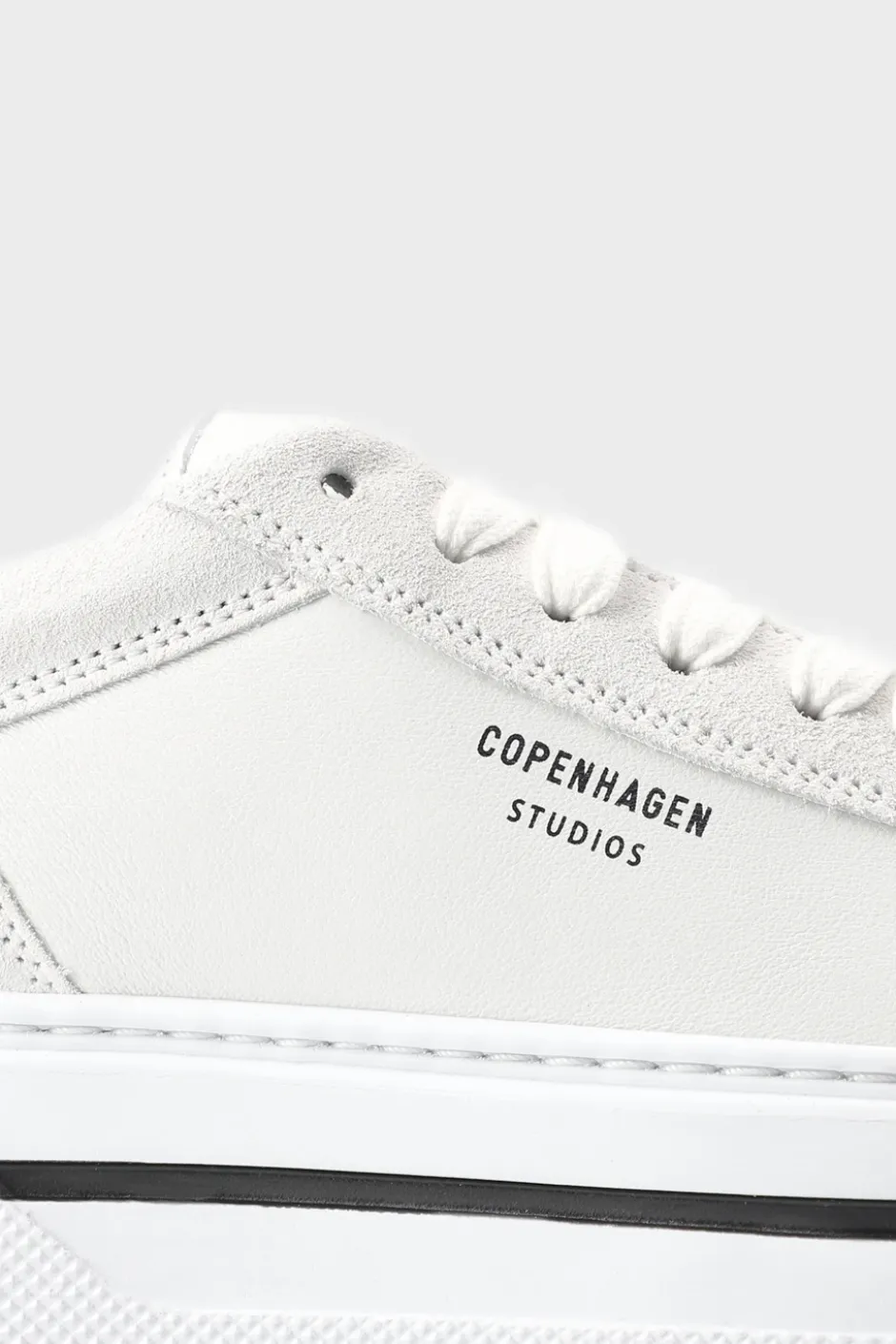 CPH181 leather mix white