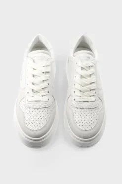 CPH77 leather mix white