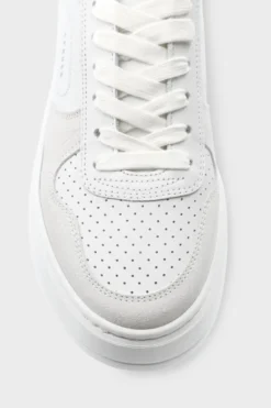 CPH77 leather mix white