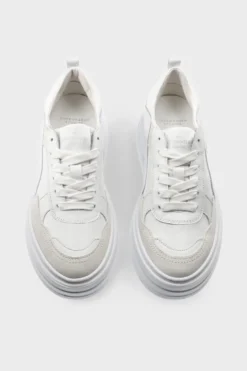 CPH189 leather mix white