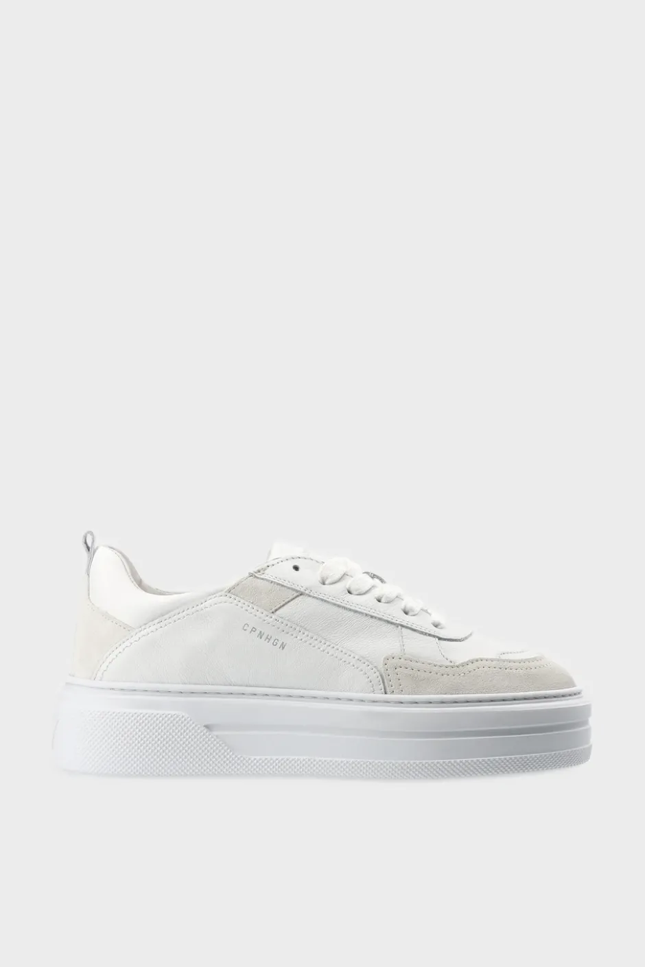 CPH189 leather mix white