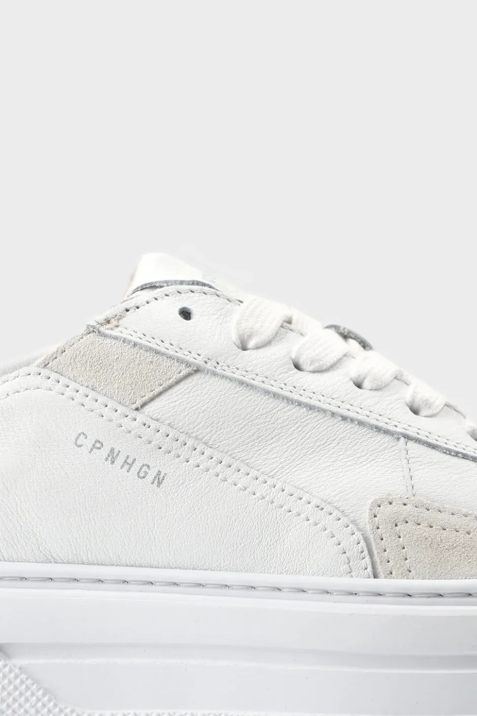 CPH189 leather mix white