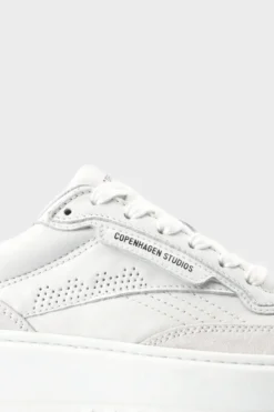 CPH89 leather mix white