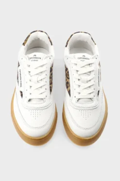 CPH90 leather mix white/leo