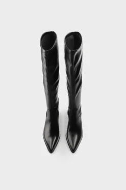 CPH304 leather/vegan stretch black