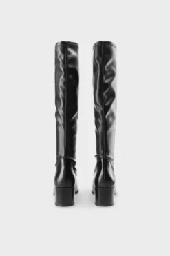 CPH304 leather/vegan stretch black