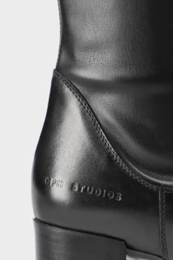 CPH304 leather/vegan stretch black
