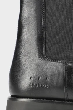 CPH850M grainy leather teddy black