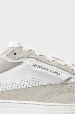 CPH90M leather mix light grey/white