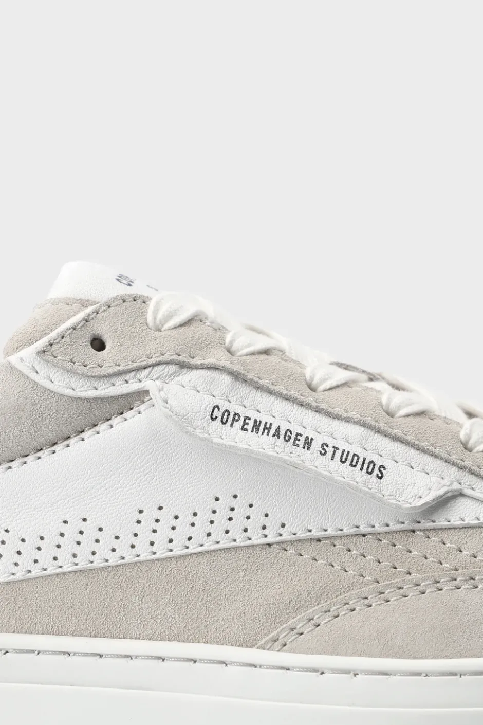 CPH90M leather mix light grey/white