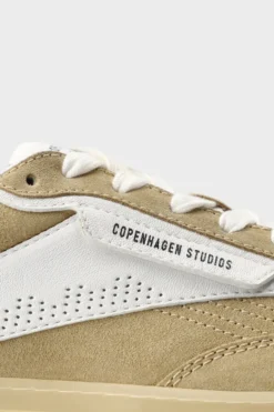 CPH90M leather mix sand/white